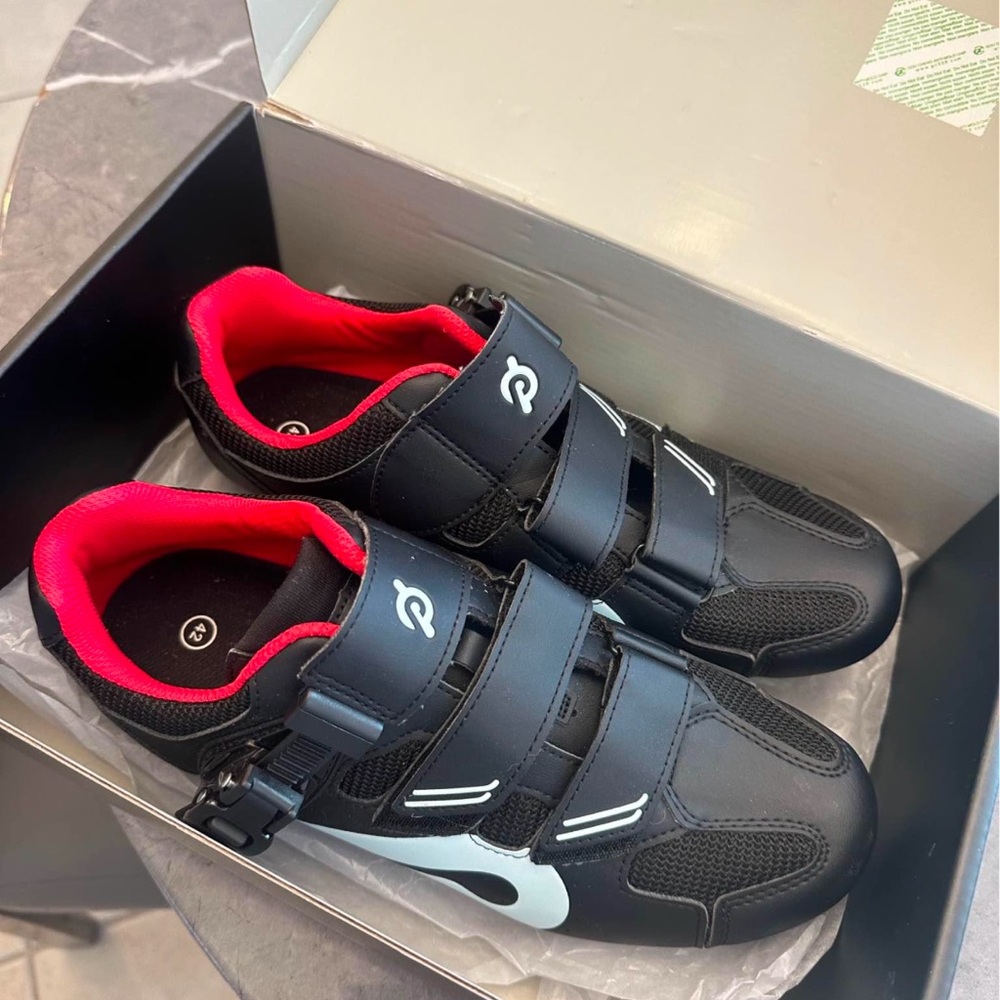 Peloton Black Cycling Shoes